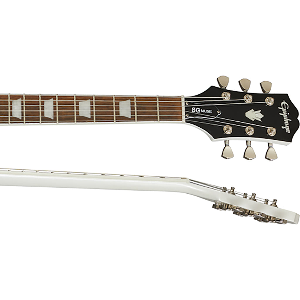 epiphone sg muse pearl white