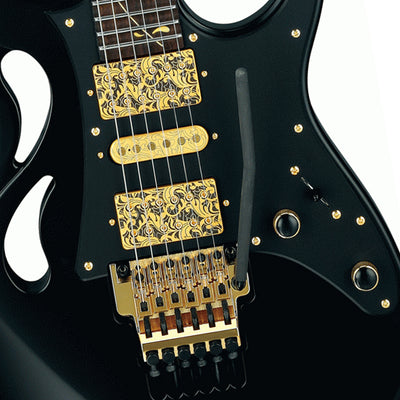 steve vai guitar black