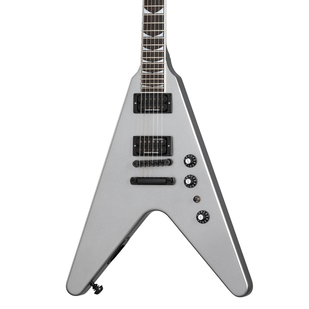 Gibson  Dave Mustaine Flying V EXP Silver Metallic