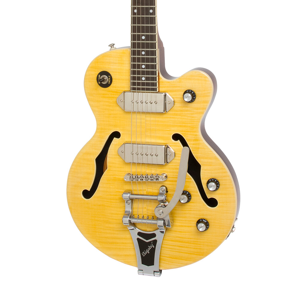 epiphone semi hollow with bigsby