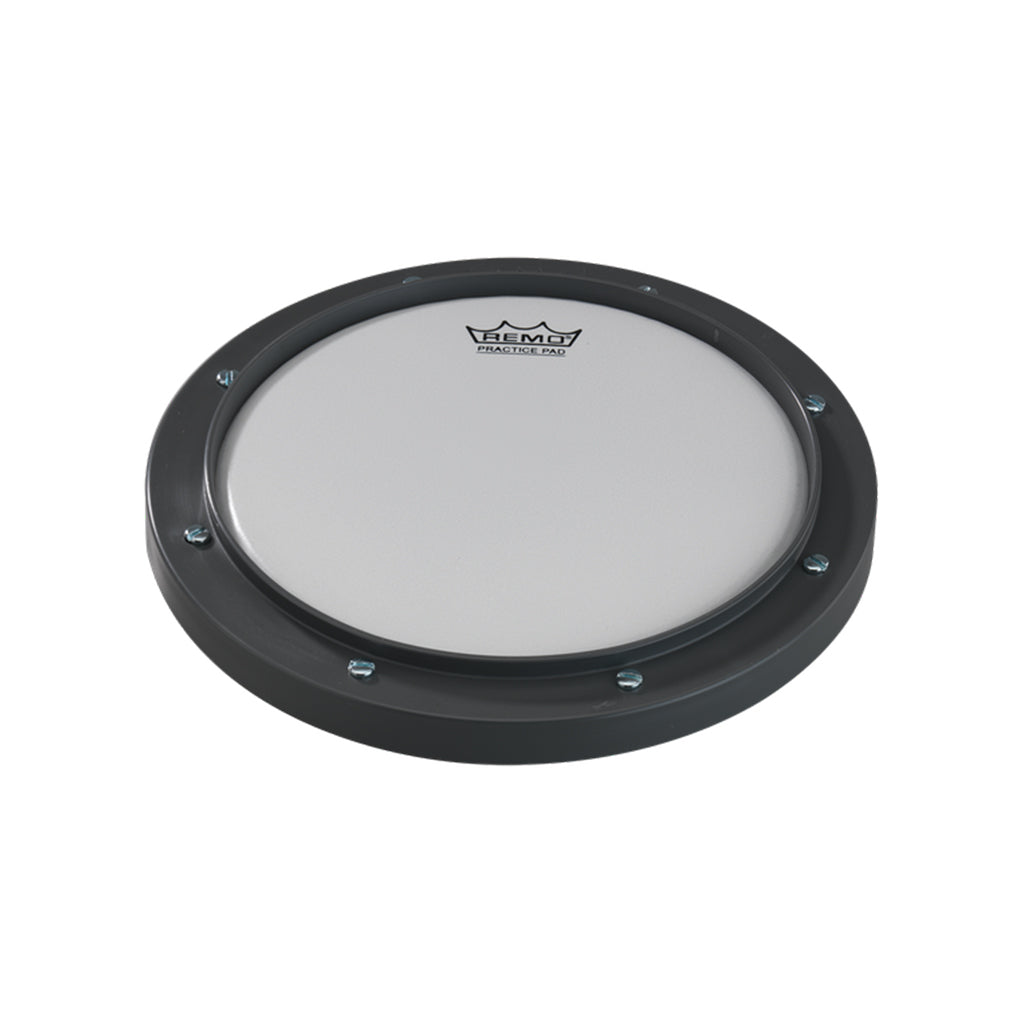 Remo 8 Gray Tunable Practice Pad with Ambassador Coated Drumhead