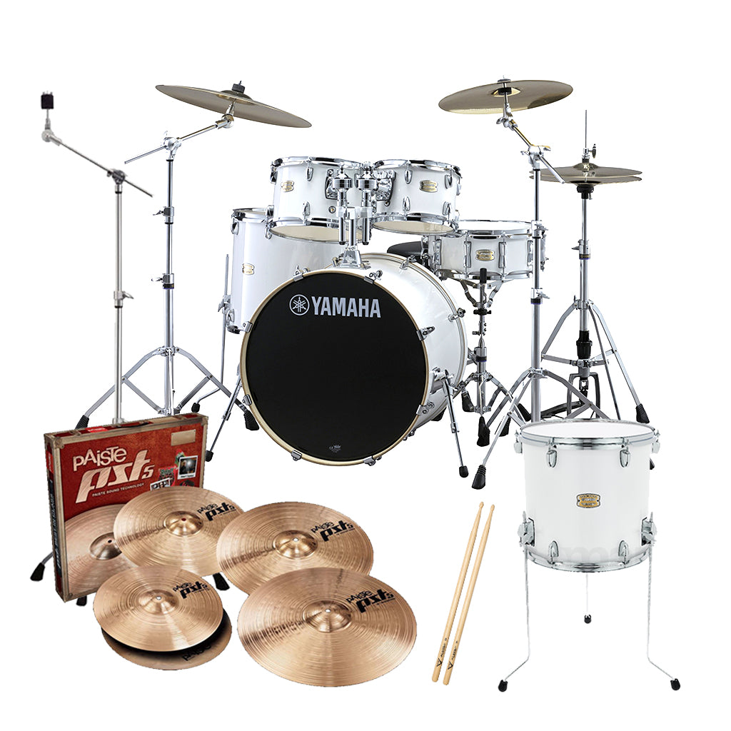 Yamaha Stage Custom Birch Euro Drum Kit Pack (Free 14