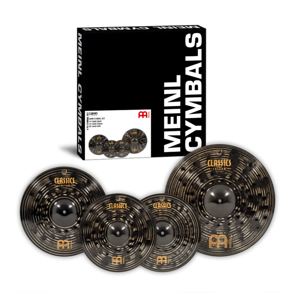 Meinl Classics Custom Dark Cymbal Pack - 14