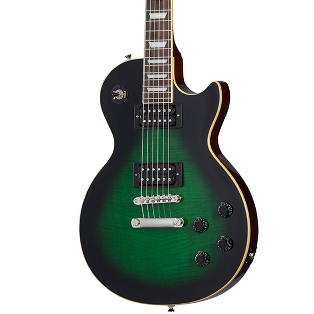 epiphone green burst