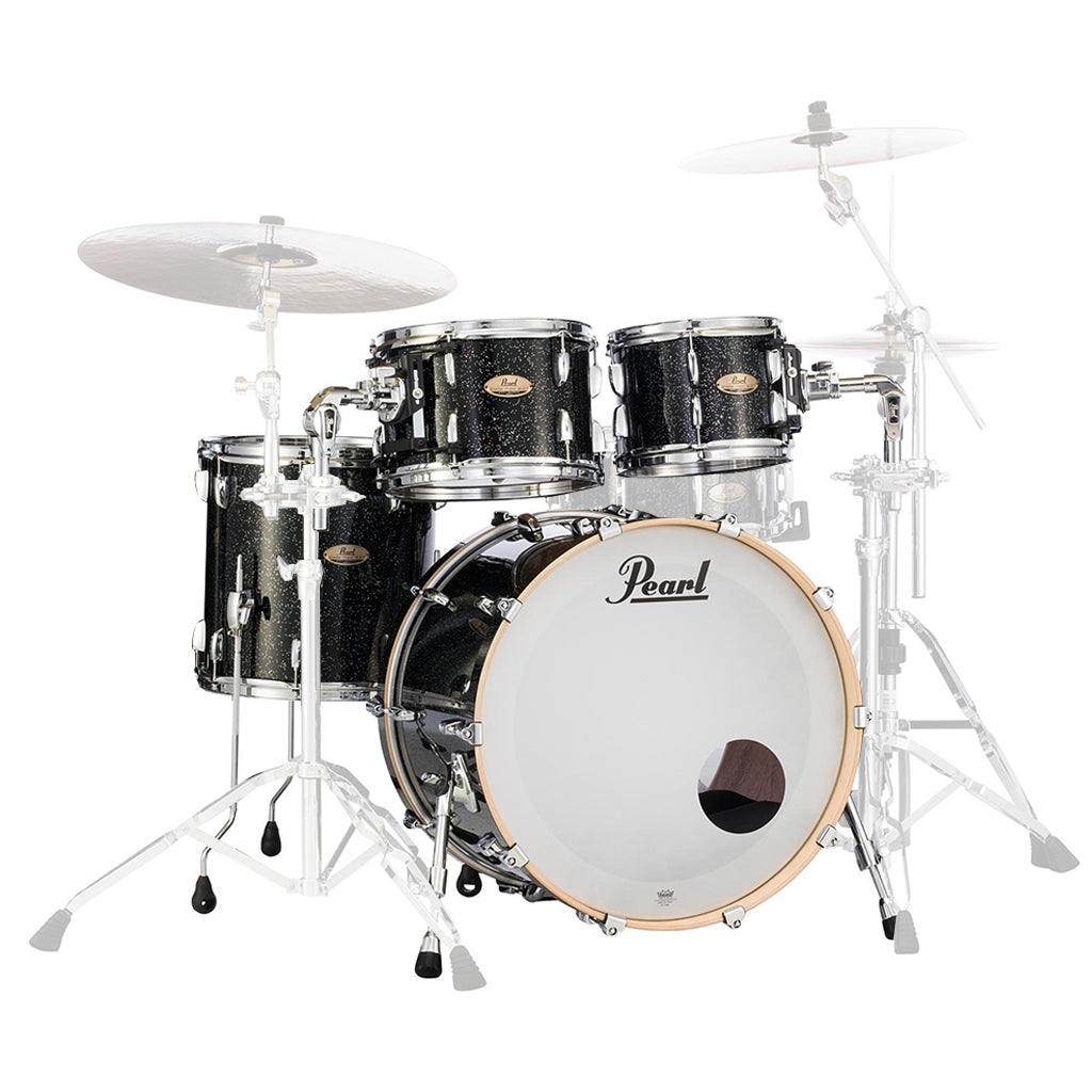 Pearl Session Studio Select 4-Piece Shell Pack - Black Halo Glitter