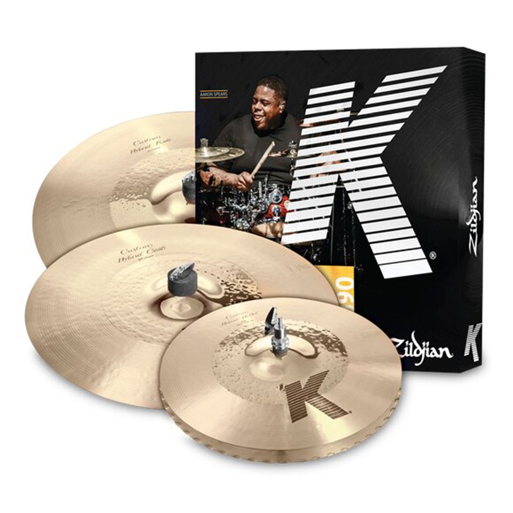 Zildjian K Custom Hybrid Cymbal Set - 14.25 ,17, 21 - Matched Set