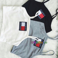 tommy hilfiger strap top