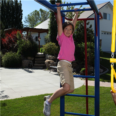 monkey bar adventure swing set