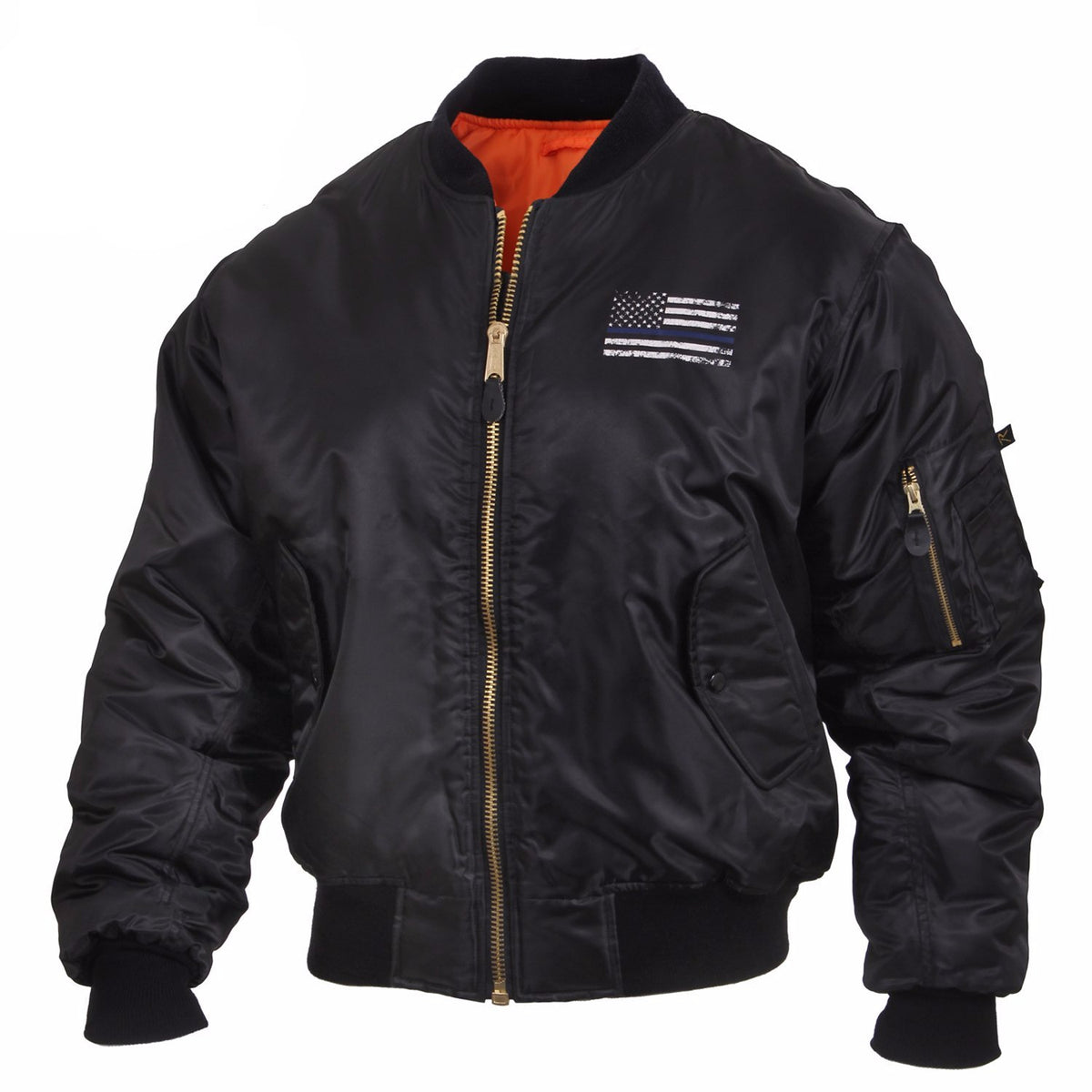 Thin Blue Line MA-1 Flight Jacket – Outdoor King