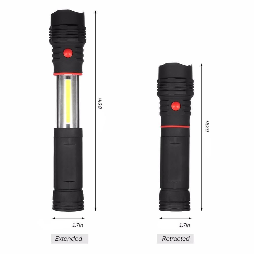 Extendable Dual Flashlight – Outdoor King