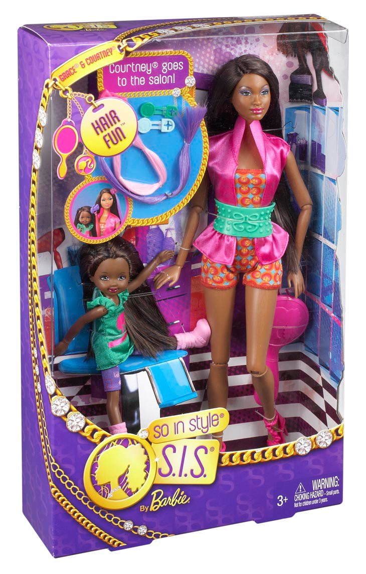 Barbie So In Style S.I.S Hair Fun Doll 2-Pack – Thekingwarehouse