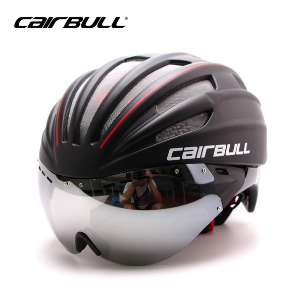 bike helmet with sun visor