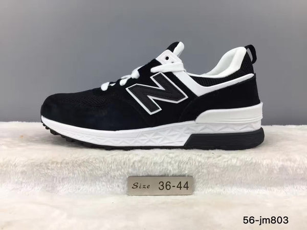 nb 574 black leather