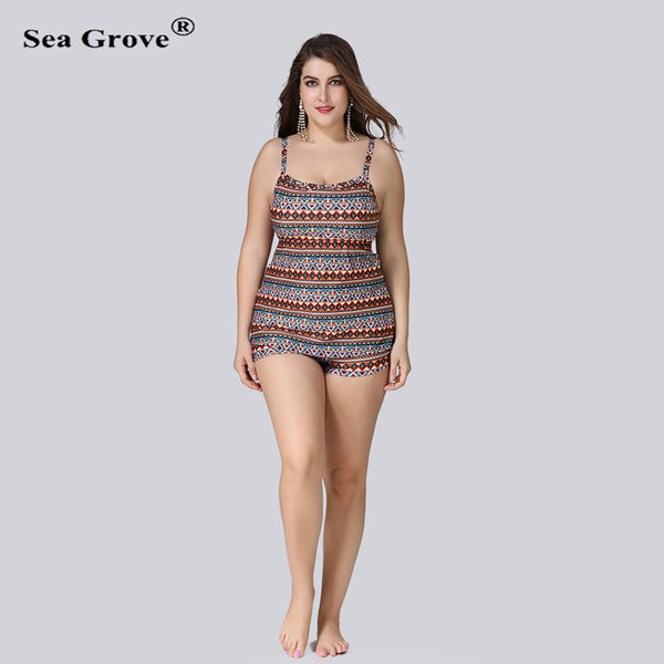 Plus Size Swimwear Large Size Big Swimsuit Woman Swimwear For Fat Wome ...