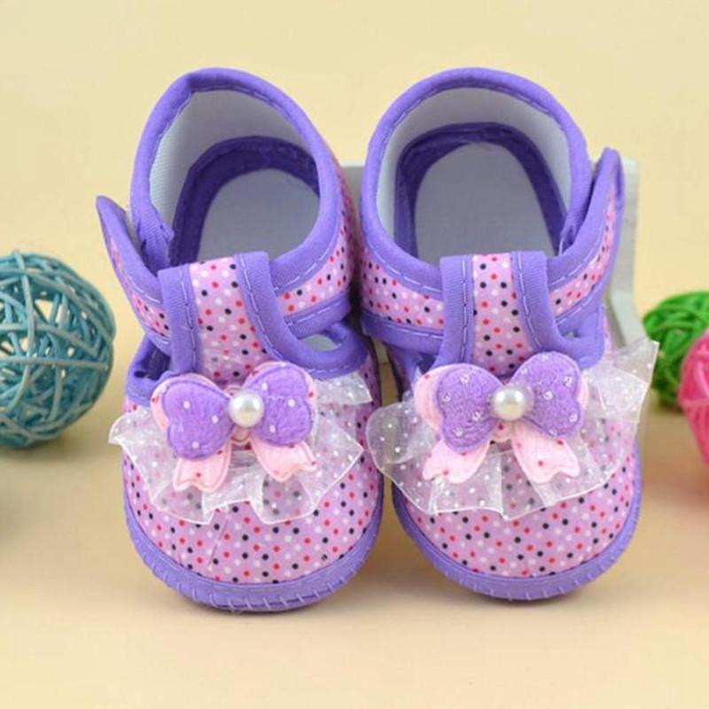 Pita Kartun Warna Ungu Sepatu Bayi Warna  Ungu  Dengan Pita  Lucu Dan Batu Kristal 