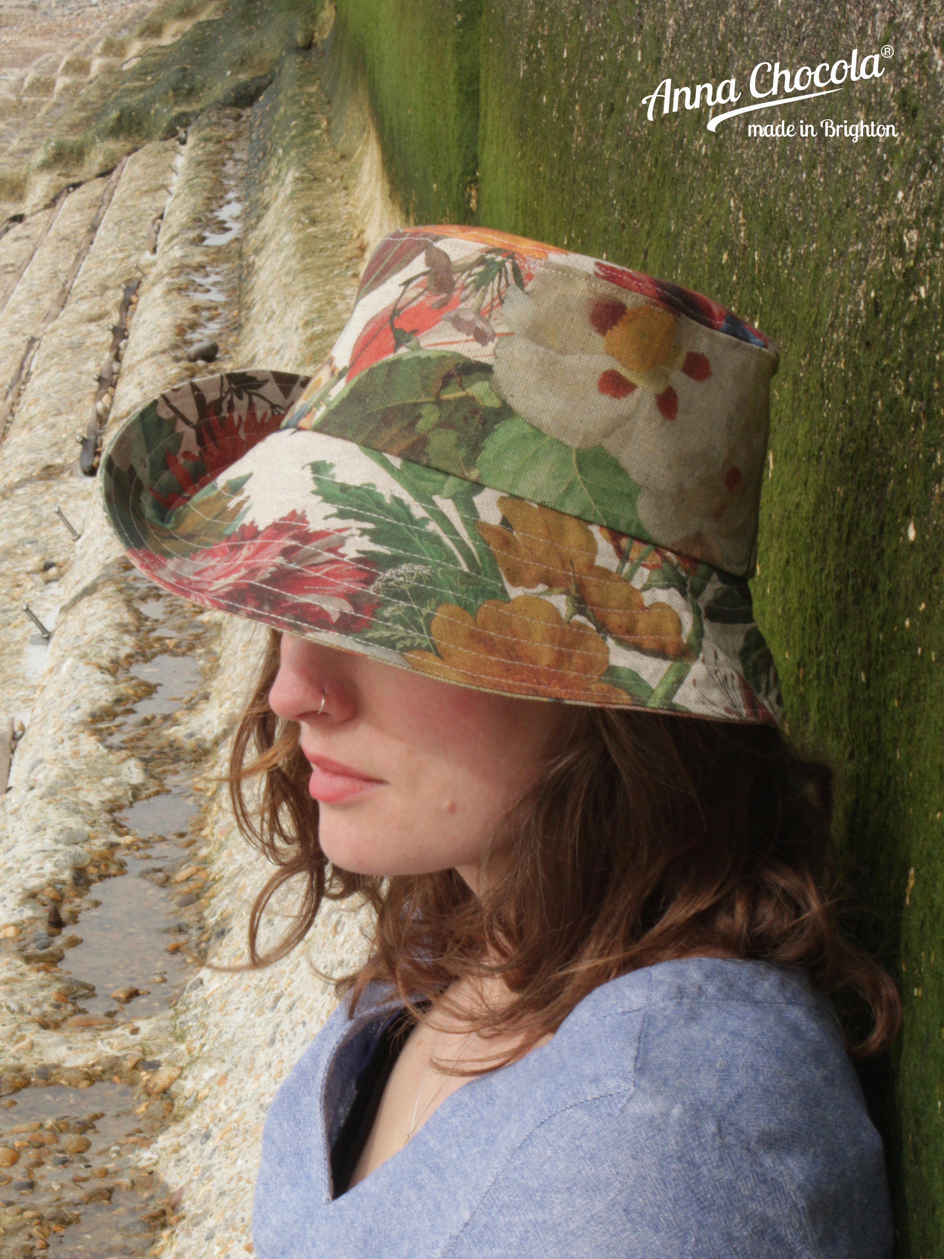 Anna Chocola Paulette Sun Hat for Fashion & Textile Museum