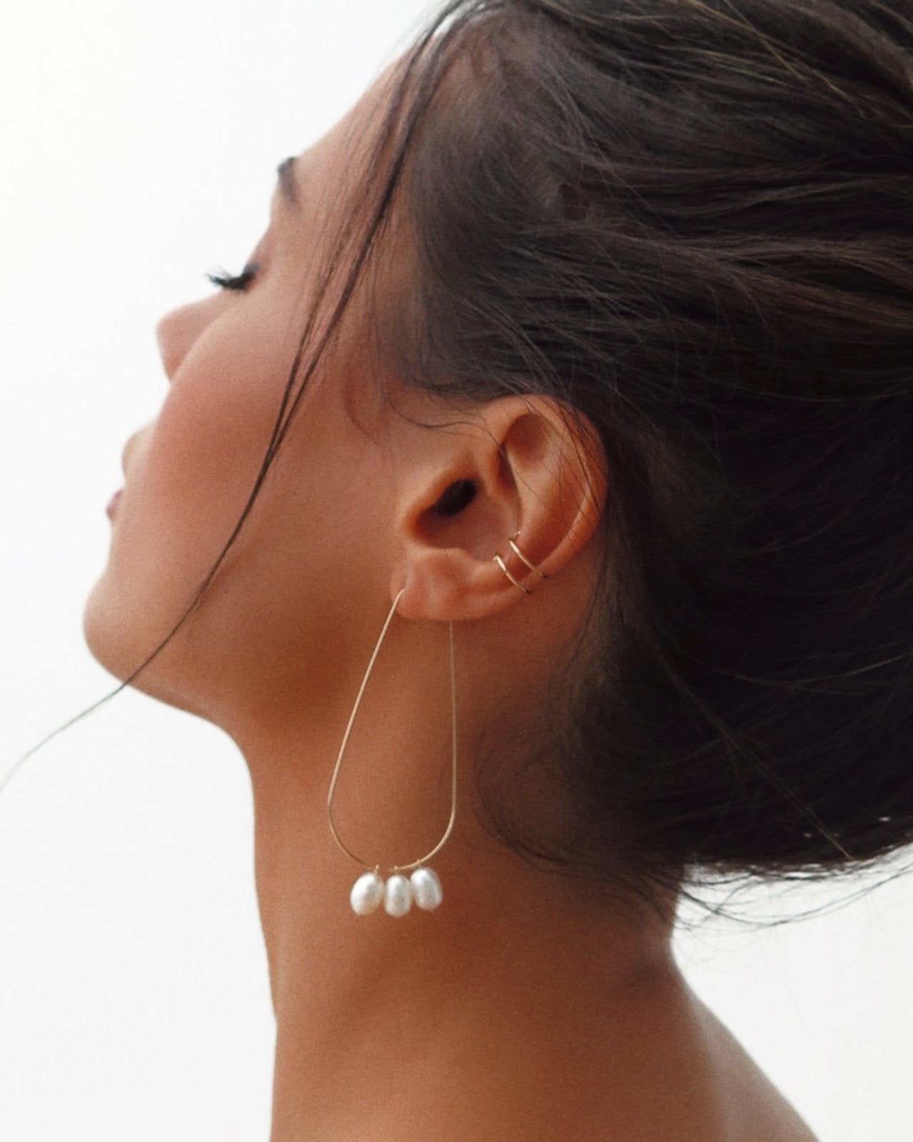 DOUBLE PIERCING EARRINGS – The Littl