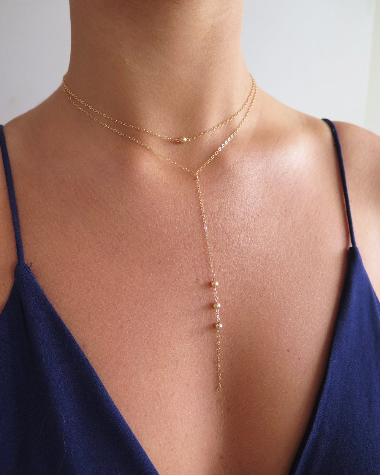 chain only gold necklace women