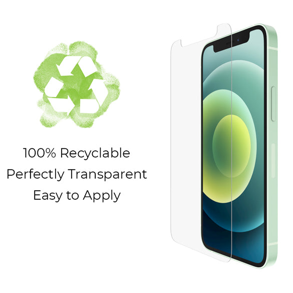 Fully Recyclable Transparent Glass Screen Protector