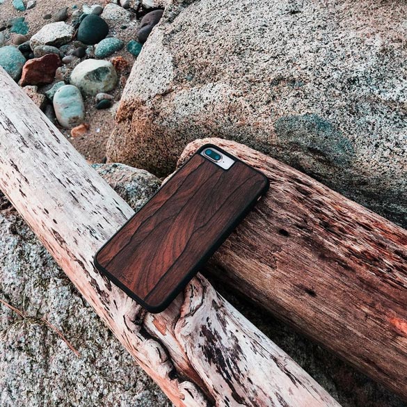 Rare Ziricote Wooden Phone Case