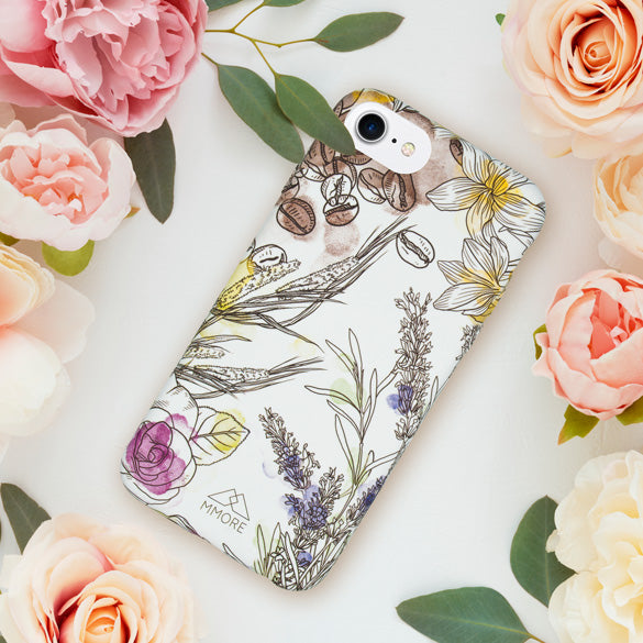 MMORE Watercolor Phone Case with Roses