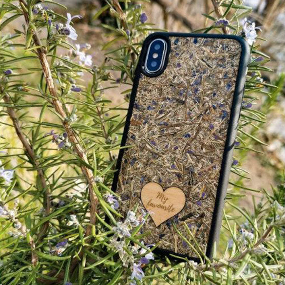Personalized Lavender Custom Text Phone Case