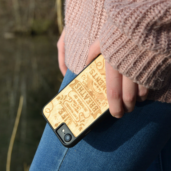 The Meaning Phone Case in Nature