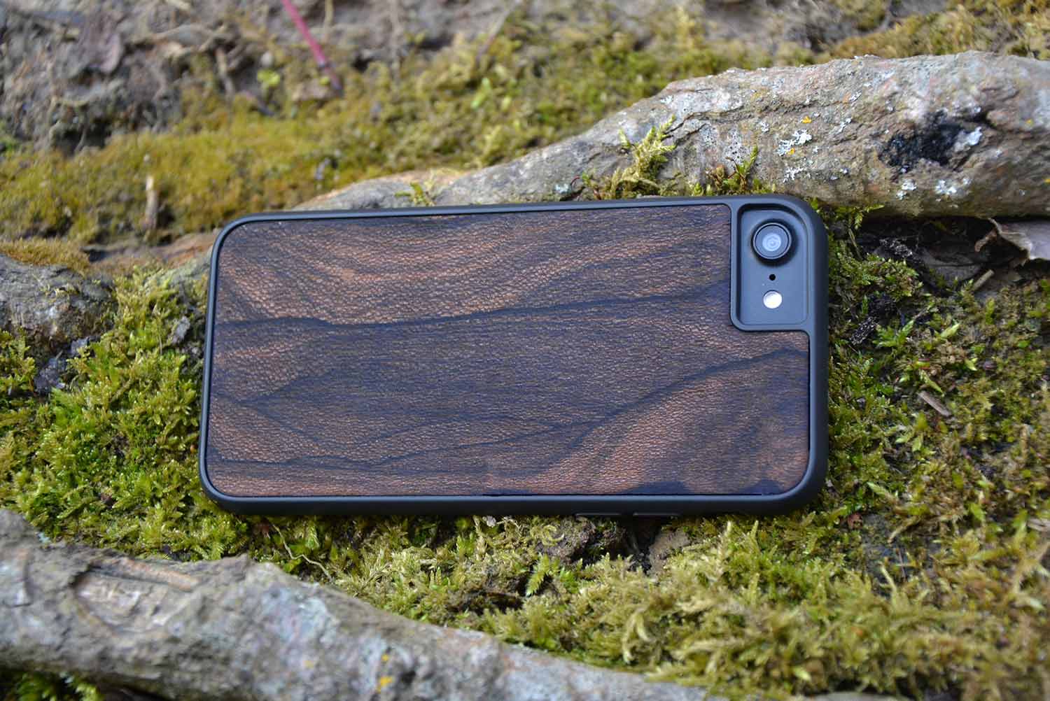 Ziricote Wood Phone Case