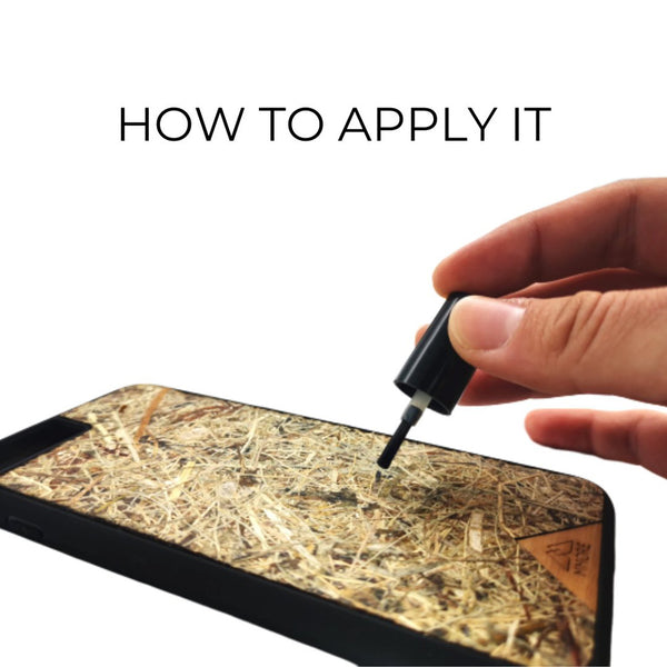 how to apply cent refresher to alpine hay phone case