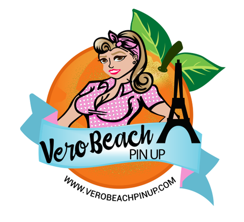 Vero Beach Pin Up Logo