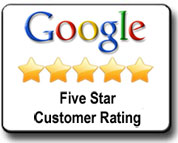 Google 5-Star Customer Rating