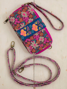 Plum Wristlet Wallet #NL129