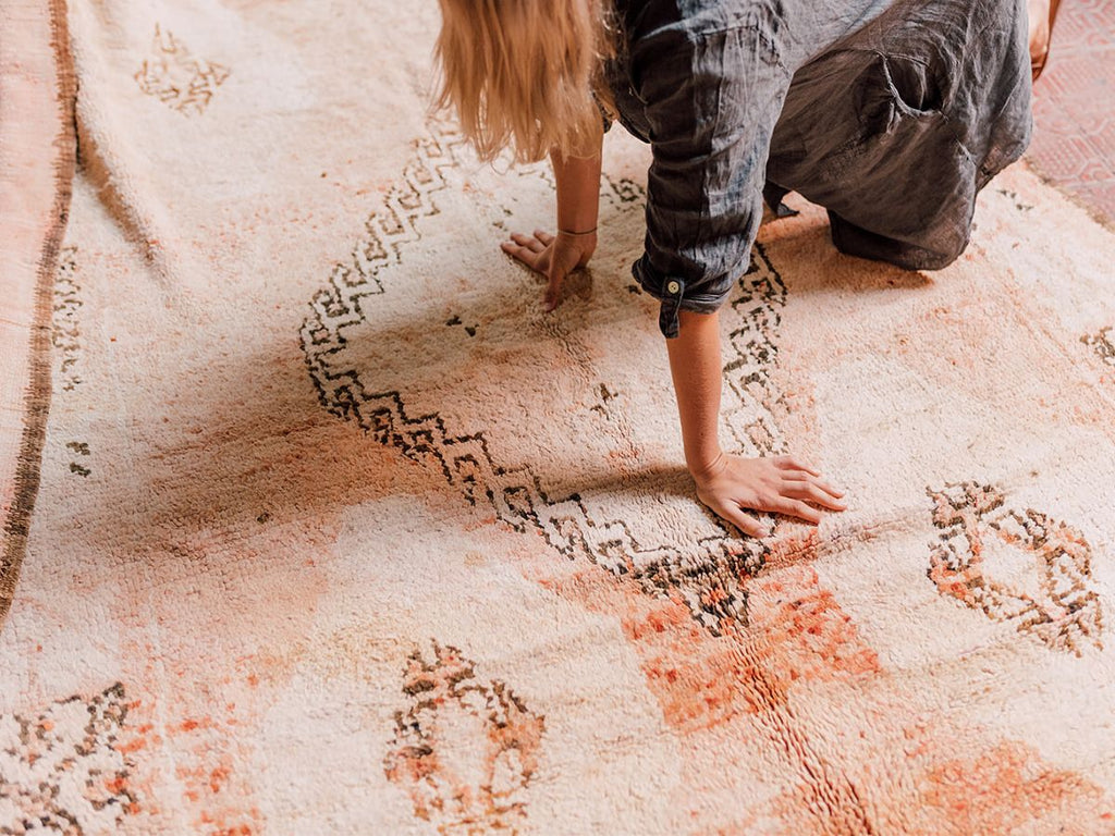 Pink Boujad rug