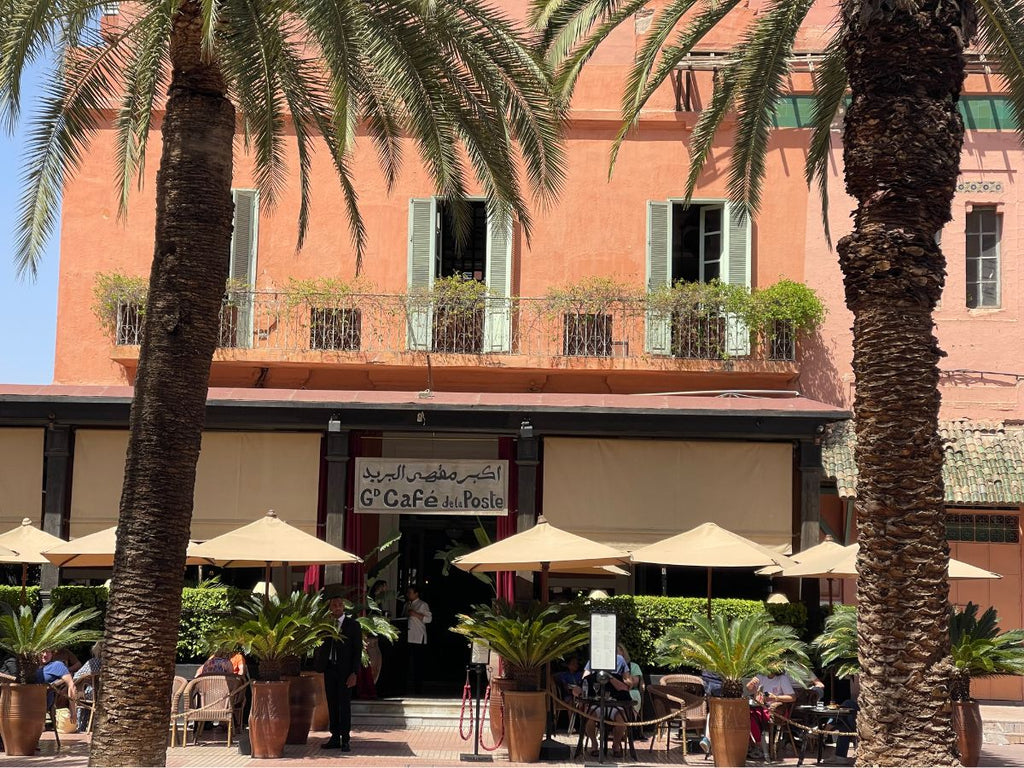 Le Grand Cafe De La Poste Marrakech Gueliz