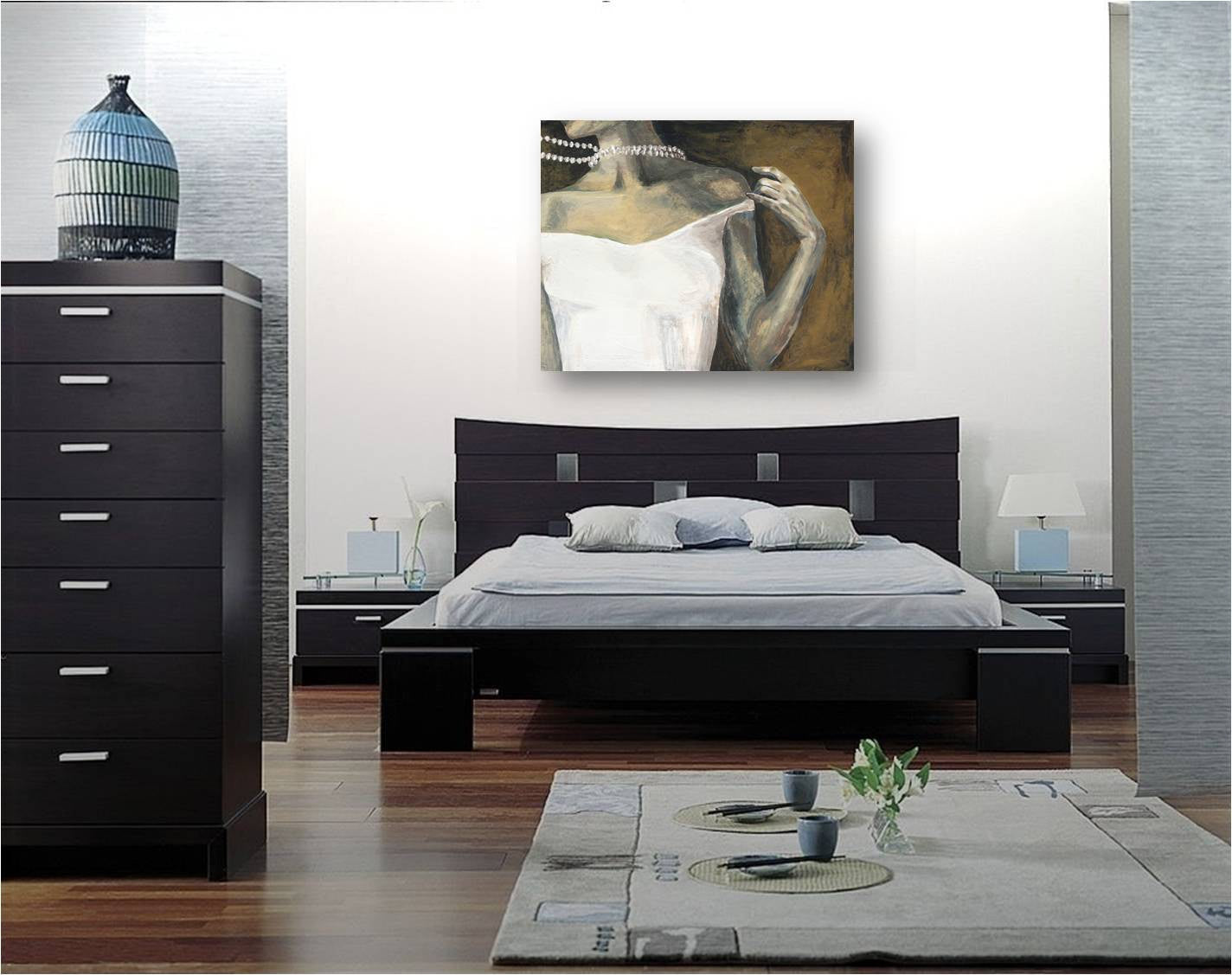 Sexy Bedroom Wall Art Extra Large Figurative Artwork Shoa