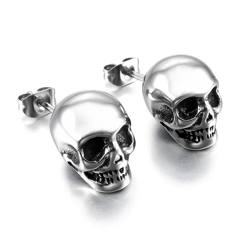 skull earrings