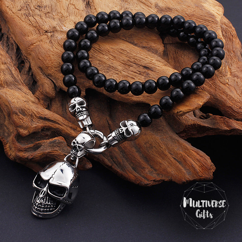 Skull Beads Necklace