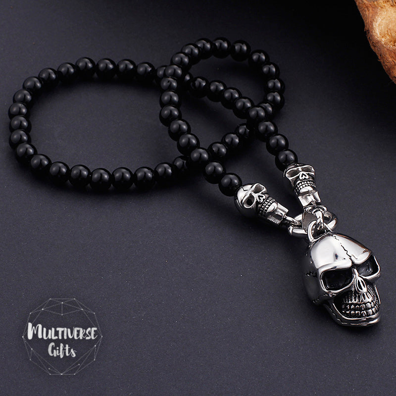 Skull Beads Necklace