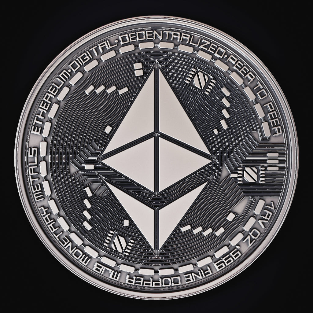 BTC, ETH, XRP Crypto 3D Model - Crystal Life Designs