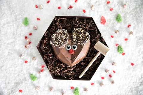 Chocolate Holiday Reindeer Smash