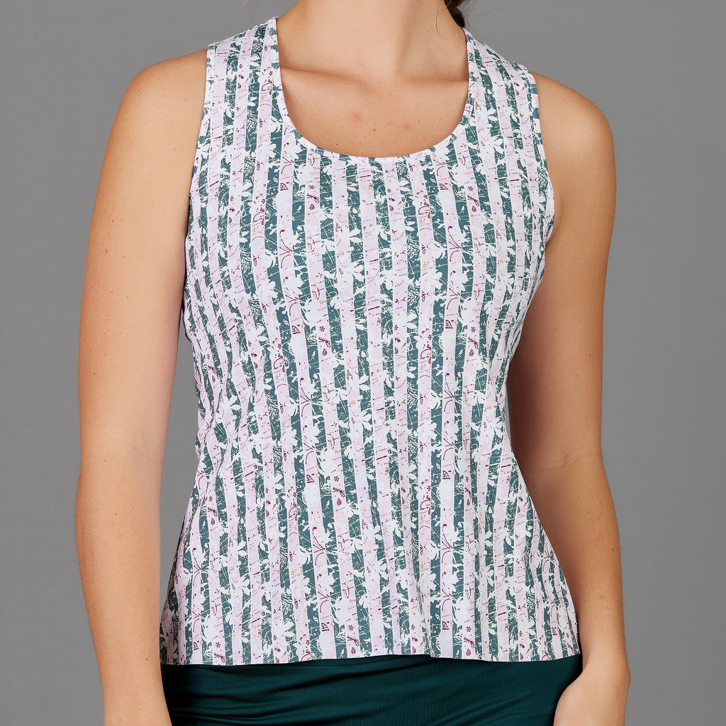 Tangerine Fullback Tank Top (print)