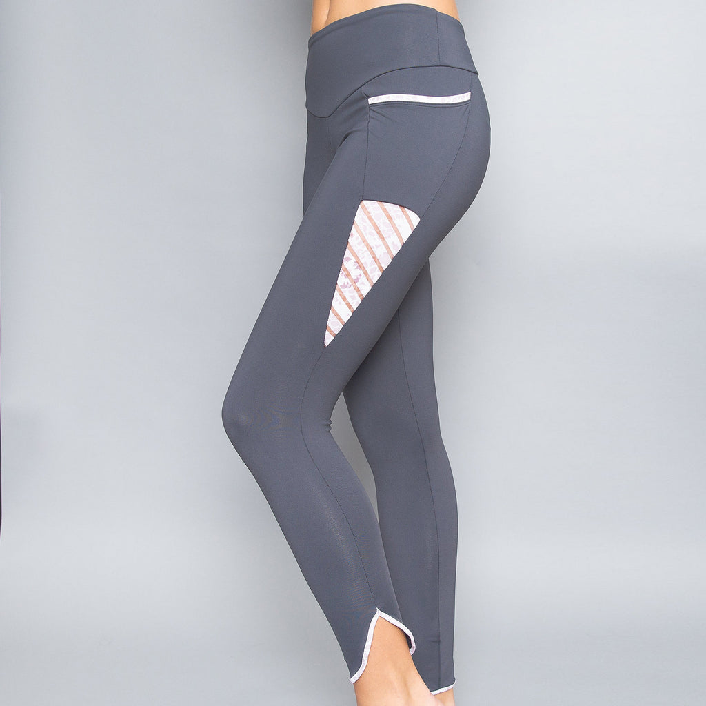 Women Gym Leggings - XS - Mulberry