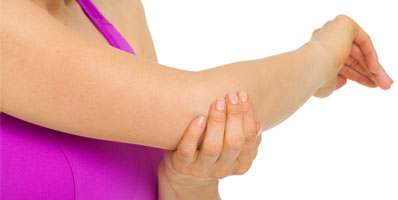 Elbow pain, arthritis, golfers elbow and tennis elbow pain relief from an Active650 Elbow Support