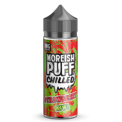 Strawberry and Kiwi Chilled E-liquid by Moreish Puff 100ml Shortfill