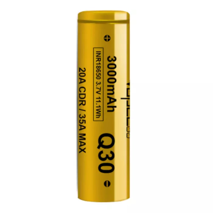 Batterie Efest e cigarette IMR 18650 3000 mAh x2
