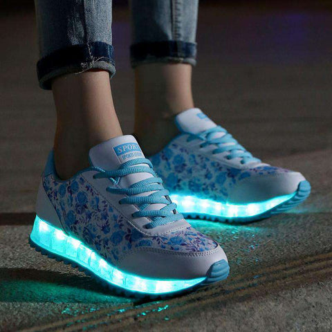 led shoes for women