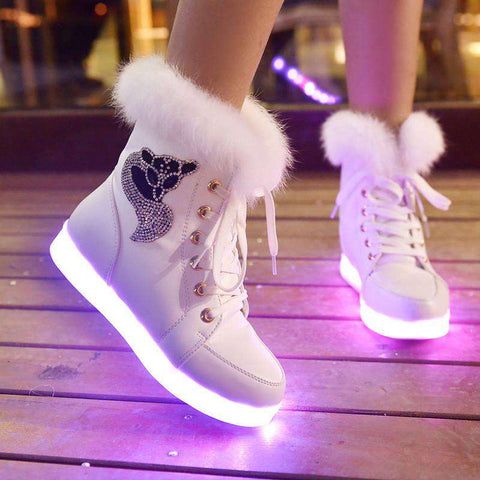 womens led light up shoes