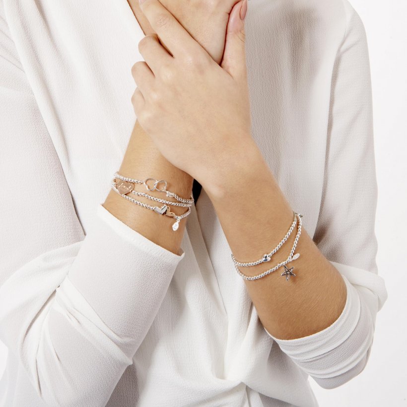 A Little 'Best Friend' Bracelet In Silver Plating | Joma Jewellery