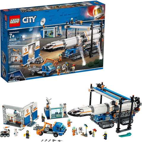 De controle krijgen Bezem Koe 60229 LEGO® City Space Port Rocket Assembly & Transport – Chachi Toys