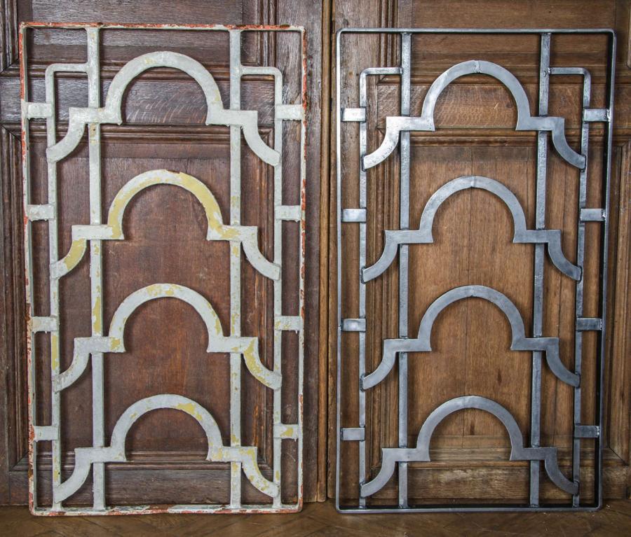 cast iron bbq doors